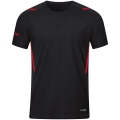 JAKO Sport-Tshirt Challenge - Polyester-Stretch-Jersey schwarz/rot Jungen